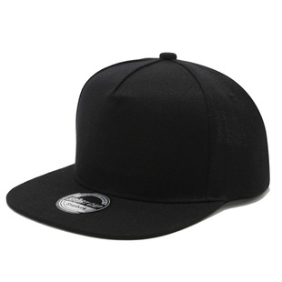 Five piece cloth cap solid color hat cross-border wholesale baseball cap men and women summer hip-hop skateboard hip-hop light board flat cap