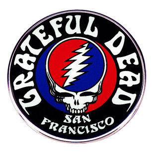 Брошь Grateful Dead Благодарная брошь Сан-Франциско рок-группа значок металлического сплава