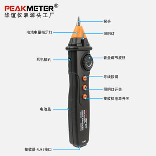 PEAKMETER Huayi PM6816 Многофункциональный поисковый аппарат для защиты от помех