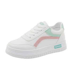Spot small white shoes women's 2023 new spring and autumn Korean version of all-match Student Sports Leisure running flat shoes white shoes