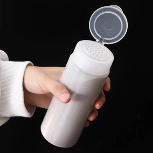 Plastic Powder Sprinkler Bottle Powder Sprinkler Fried Chicken Barbecue Seasoning Cocoa Powder Pepper Powder Seasoning Tank MSG Salt Tank Seasoning Bottle