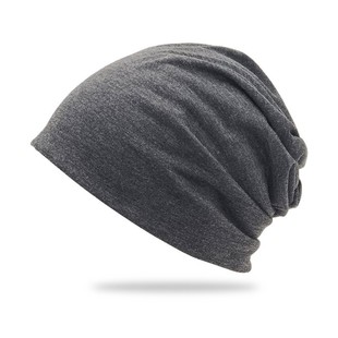 Thin Pullover Cap Women's Cotton Spring and Summer Curled Single Layer Capping All-match Fashion Maternal Moon Heap Pure Baotou Cap