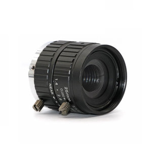 25mm FoCal Length Telephoto C Mouth Industrial Camera Lens 1/2 &quot; High Definition 10MP MeChaniCal Work Image Analysis
