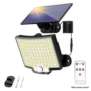 Solar Garden lamp 106led solar wall lamp solar lawn lamp split solar induction lamp