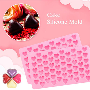 55 even love shape silicone chocolate mold ice tray mold silicone cake mold