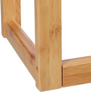 Wooden Bathroom Towels Drying Rack Bathroom Supplies Storage Shelf Balcony Storage Rack Household Bathroom Storage Wooden Rack