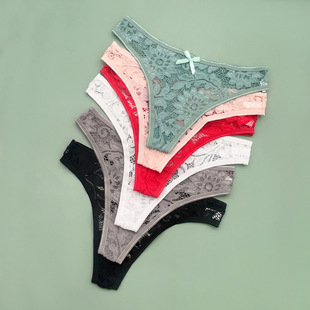 MOONFLAME Export Women's Thong Cross-border Aliexpress wish Amazon European and American Sexy Lace Women's