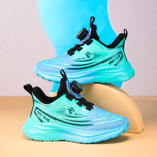 Children's Shoes Boys sneaker Summer 2025 New Children's Rotating Buckle Torre Shoes Big Kids Boys Running Shoes Trendy
