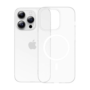Ice Mist Magnetic Application iPhone16 Phone Case Semi-permeable Frosted Ultra-thin PC Apple 15 Drop-resistant High-grade Hard Case