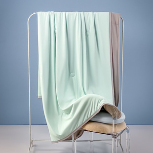 Class A Cool Ice Cream Summer Quilt Washable Machine Washable Quilt Summer Cool Quilt Ice Silk Quilt Core Air-conditioning Quilt Summer Thin