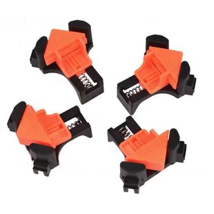 Woodworking right-angle clip photo frame clip frame clip household punch installer 90 degree fast clip glass right-angle clip