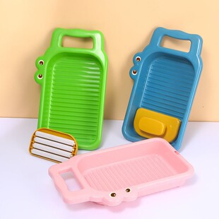 Mini close-fitting clothes washboard household washing socks underwear artifact dormitory lazy non-slip hand washing small model