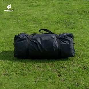 Factory outdoor family camping portable tunnel sun-proof tent multi-person with canopy rain-proof camping hand-set tent