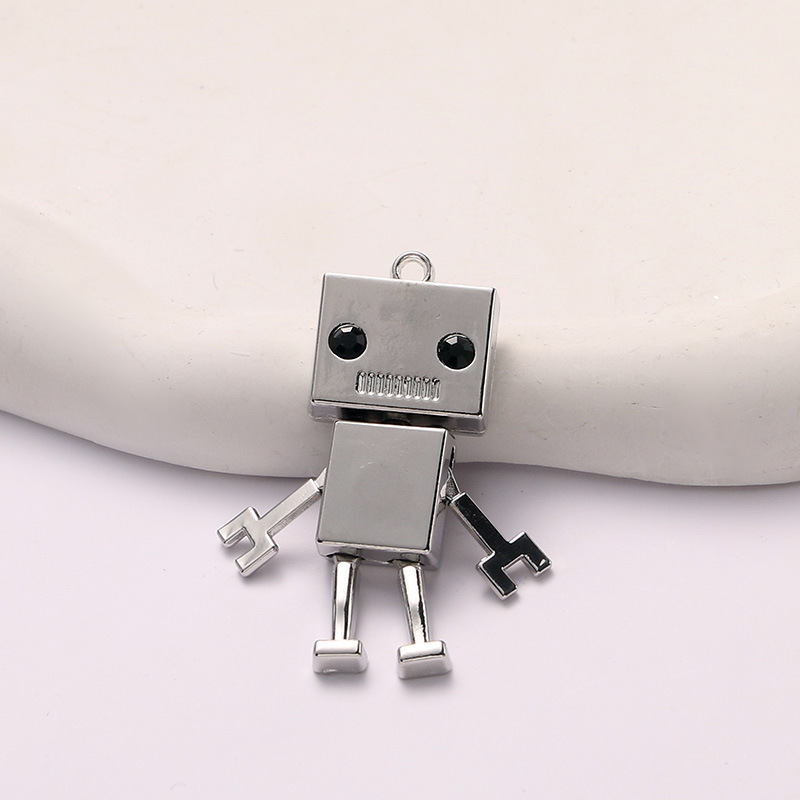 Unique and Creative Dinosaur Windmill Bear Alloy Pendant Fashion Street Hip-Hop Necklace Accessories Pendant Wholesale