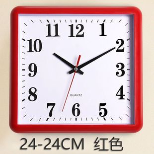 Clock Living Room Home Wall Clock Wall Decoration Kidsren's Room Bedroom Rectangular Quartz Clock Fashion Simple Wall Clock
