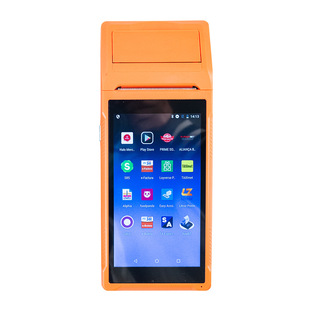 Завод прямой портативный КПК Bluetooth термопринтер портативный мобильный телефон POS небольшой билет кассовый аппарат Wi-Fi все-в-одном машина