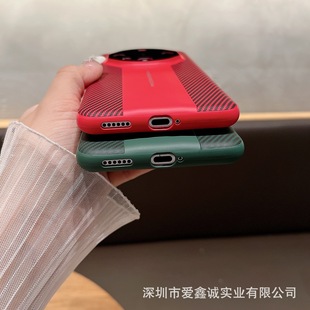 Секунды для Porsche Mate60Pro чехол подходит для Honor magic5/6 из углеродного волокна защитный чехол 40RS