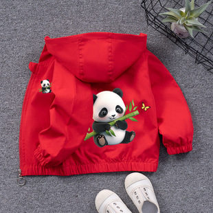 2025 Baby's New Stylish Windbreaker Girl's Autumn Coat Children's Spring and Autumn Jacket Casual Autumn Hooded Top