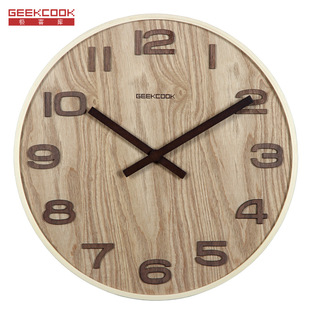 Curk Wall Clock: Norwegian Forest Digital Quiet Curk Wall Clock China Fashion New Home Accessories Clock
