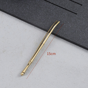 Wholesale pure brass tea clip tea set accessories tea tweezers tea making tools tea cup clip tea ceremony six gentlemen suit