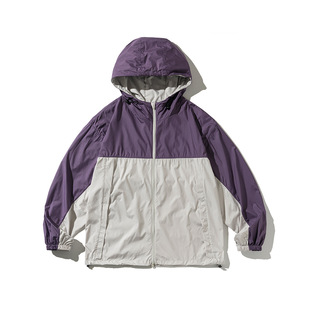 RUIIENRS x GUELENKKE 2024 summer new American classic hooded splice sunscreen F99