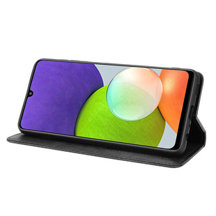 Для Samsung Galaxy A22 Чехол для мобильного телефона Магнитный флип-чехол Кожаный чехол Защитный чехол для карт 4G/5G