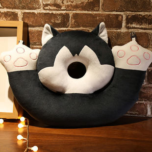 Multifunctional student sleeping pillow nap animal pillow creative cute sleeping small pillow lunch break artifact office