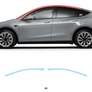 Трансграничный modelY для новой версии TPU импортная невидимая автомобильная покрывающая пленка вся защитная пленка для автомобиля без резки краски маска PPF