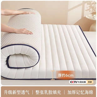 Latex Memory Foam Mattress Household Cushion Bedroom Student Dormitory Single Tatami Special Mattress Mattress for Rental Housing