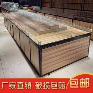 Supermarket shelf display rack Nakajima cabinet bulk bulk snack shelf promotional candy rack dry shelf water wholesale