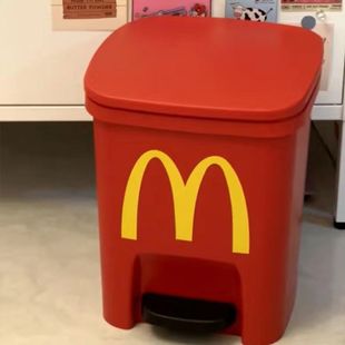 Симпатичные бытовые мусорные баки креативное высокое значение большой емкости Туалет педали с крышкой бумажная корзина кухня гостиная спальня