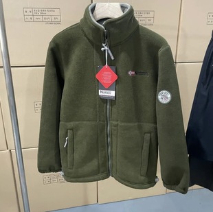Norway Single AB Double-sided Polar Fleece Thickened Warm Jacket Jacket Men's Large Size Autumn and Winter Fashionable Loose Cross-border Outdoor