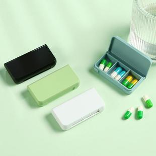 Portable three-compartment small medicine box outdoor packaging travel pill storage box medicine box manufacturers in stock
