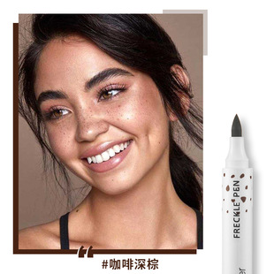 Cross-border Pudaier natural simulation freckle pen color waterproof easy to color does not take off makeup face makeup freckle pen in stock