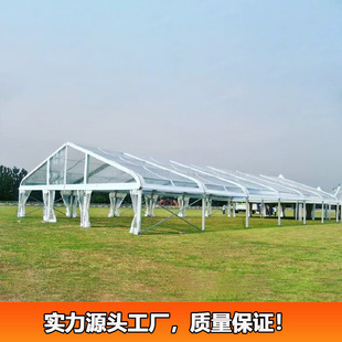 TFS Curved Column Peach-Shaped Tent European-Style Transparent Party Tent Lawn Wedding Tent Event Party Tent