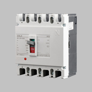 HM1-250/4300 Molded Case Circuit breaker 3C certification PC flame retardant enclosure overload protection plastic enclosure circuit breaker