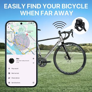 Mitag Bicycle Anti-lost Locator Electric Car Tracker Non-gps for Apple Android Devices