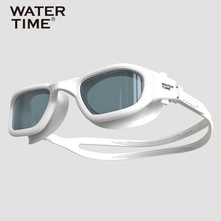 Swimming Goggles Waterproof and Anti-fog High-definition Large-frame Men's and Women's Swimming Glasses Myopia Glasses Cap Set Professional