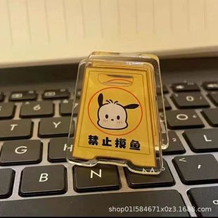 Pacha Dog Acrylic Clip Note Clip pp Clip Vertical ins Girl Student Multi-functional Vertical Test Paper File
