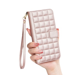 Suitable for red rice Note13 mobile phone leather case red rice 13C checkered card wallet portable rope red rice A3