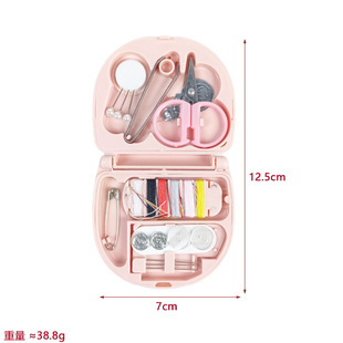 Nordic style mini sewing box portable small sewing kit sewing tools combination suit hotel supplies wholesale