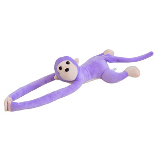 Plush Toy Monkey Doll Cute Long-Arm Monkey Doll Multicolor Plush Toy Little Monkey Home Hanging Ornaments