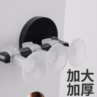 Bear doll door handle door suction punch-free household buffer stickers bedroom door top anti-collision anti-collision mute artifact transparent