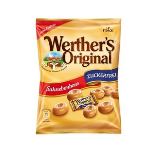 Werther's Germany imported waite toffee cream candy 70g hard candy candy candy candy children's snack