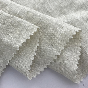 Thin Pure Linen 120g Dry and Moisture-absorbent Linen Women's Tops Shirt Home Wear Outdoor Fashion Fabric