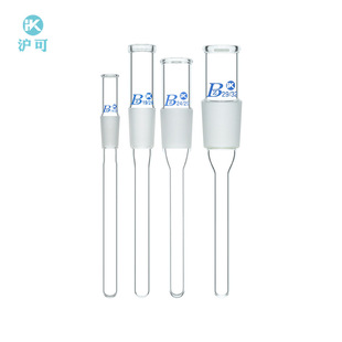 Customized High Borosilicate Thick Material Glass Screw Agitator Reactor Thermometer Sleeve Anti-Slip Plug Can Be Customized