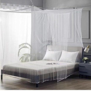 Household Mosquito Net 1.82 m Big Bed 1.5 Wide Traditional Old-fashioned Rural Big Bed Cheap Rental Room Bedroom Text Book