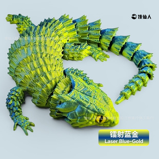 3D-печатная ящерица нишевые украшения глаза новые трансграничные горячие продажи креативные ручные украшения оптовые игрушки ящерицы
