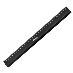 Water drop ruler metric inch 30cm aluminum alloy woodworking scribing ruler 15cm drawing drawing ruler paper cutting rule