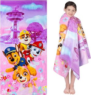 Mermaid Swimming Bath Towel Children's Portable Wrappable Bath Towel Bath Women's Absorbent Towel Girl's Cartoon Beach Towel